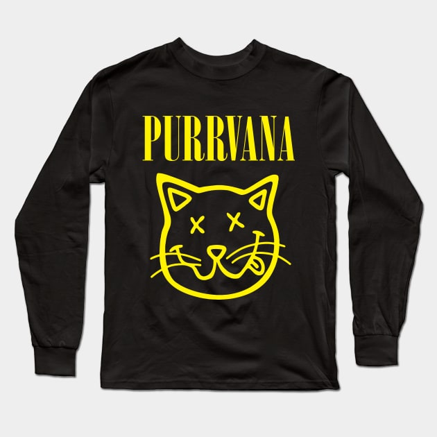 PURRVANA Long Sleeve T-Shirt by Yeldar